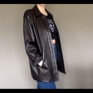 Vintage leather jacket